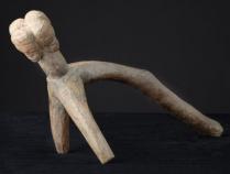 Anthropomorphic Headrest - Lobi People - Burkina Faso (5317)